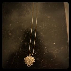 Silver Intertwined Heart 925